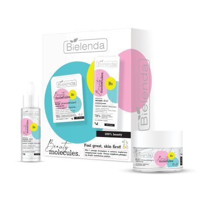 Zestaw Beauty Molecules synbiotyczny krem + serum