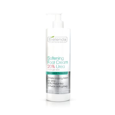 Zmiękczający krem do stóp  20% mocznika + kwas salicylowy 