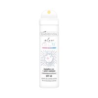 Mgiełka na i pod makijaż, rozświetlająco-ochronna, SPF 50 