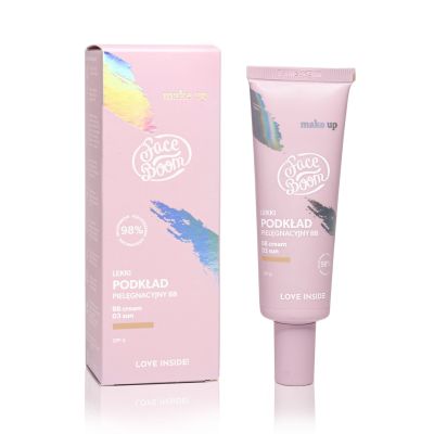 Lekki podkład pielęgnacyjny bb 03 sun
