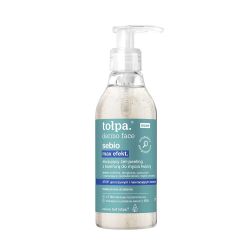 Гель-пилинг для умывания Tolpa Dermo Face Sebio Max Effect, шипучий, с камфорой