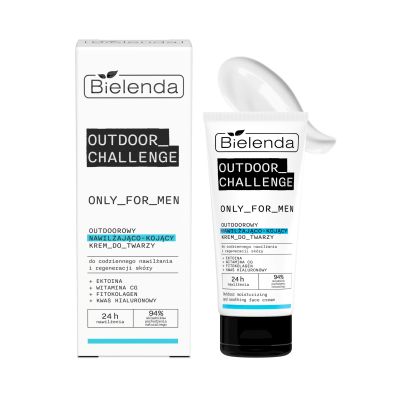 Outdoorowy nawilżająco - kojący krem do twarzy