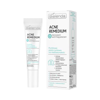 Punktowa pasta cynkowa na niedoskonałości