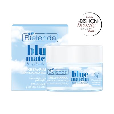 Blue cloud cream – krem – pianka nawilżająco balansujący