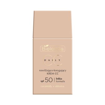 SPF 50 Nawilżająco-korygujący KREM CC