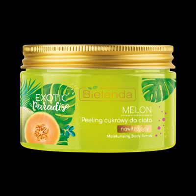 Peeling cukrowy do ciała nawilżający Melon