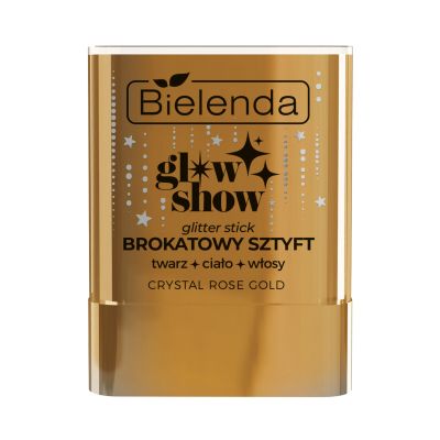 Multifunkcyjny brokatowy sztyft, CRYSTAL ROSE GOLD