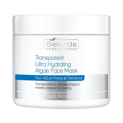  Opakowanie uzupełniające - Transparentna ultranawilżająca maska algowa 