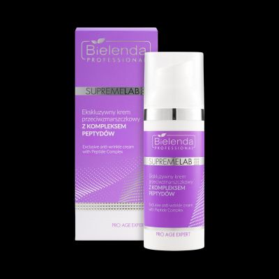 Ekskluzywny krem przeciwzmarszczkowy z kompleksem peptydów