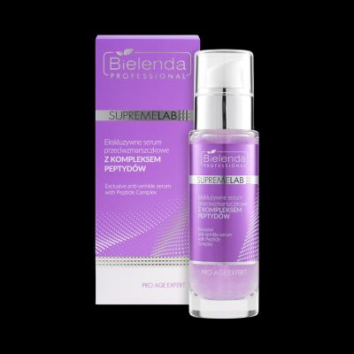 Ekskluzywne serum przeciwzmarszczkowe z kompleksem peptydów
