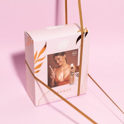 Zestaw BodyBoom Bronze (rozświetlacz + pianka) Zestaw BodyBoom Bronze (rozświetlacz + pianka)