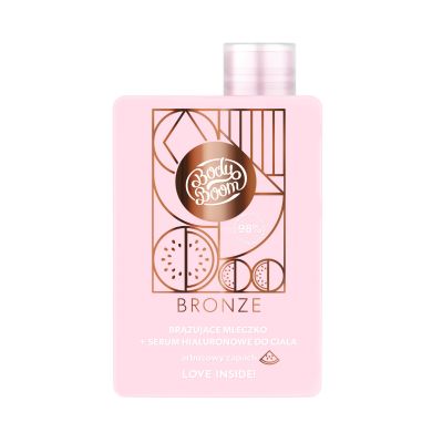 Brązujące mleczko + serum hialuronowe do ciała 2w1 Brązujące mleczko + serum hialuronowe do ciała 2w1