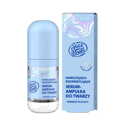 Nawilżająco-rozświetlające serum - ampułka do twarzy