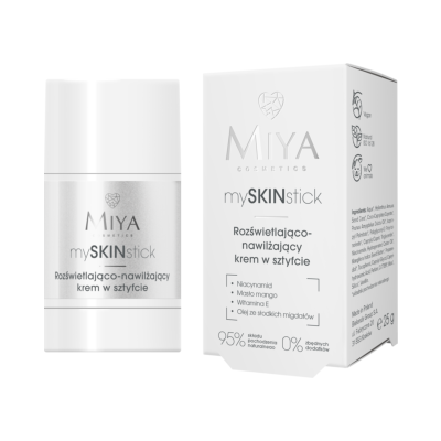 Rozświetlająco-nawilżający krem w sztyfcie