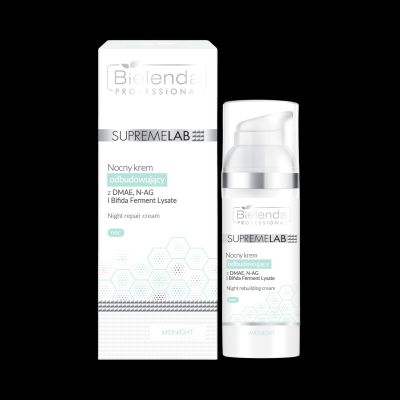 Nocny krem odbudowujący z DMAE, N-AG, Bifida Ferment Lysate