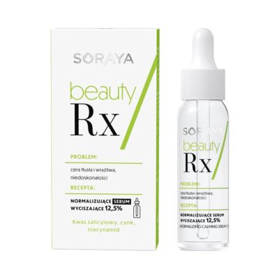 Normalizujące serum wyciszające z kwasem salicylowym, cynkiem i niacynamidem