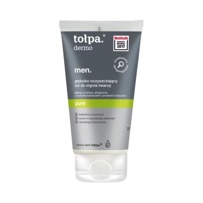 Głęboko oczyszczający żel do mycia twarzy z peelingiem