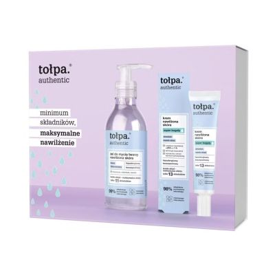 Zestaw authentic nawilżona skóra