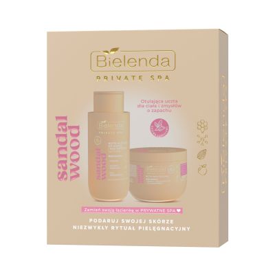 Zestaw Bielenda PRIVATE SPA sandal wood 