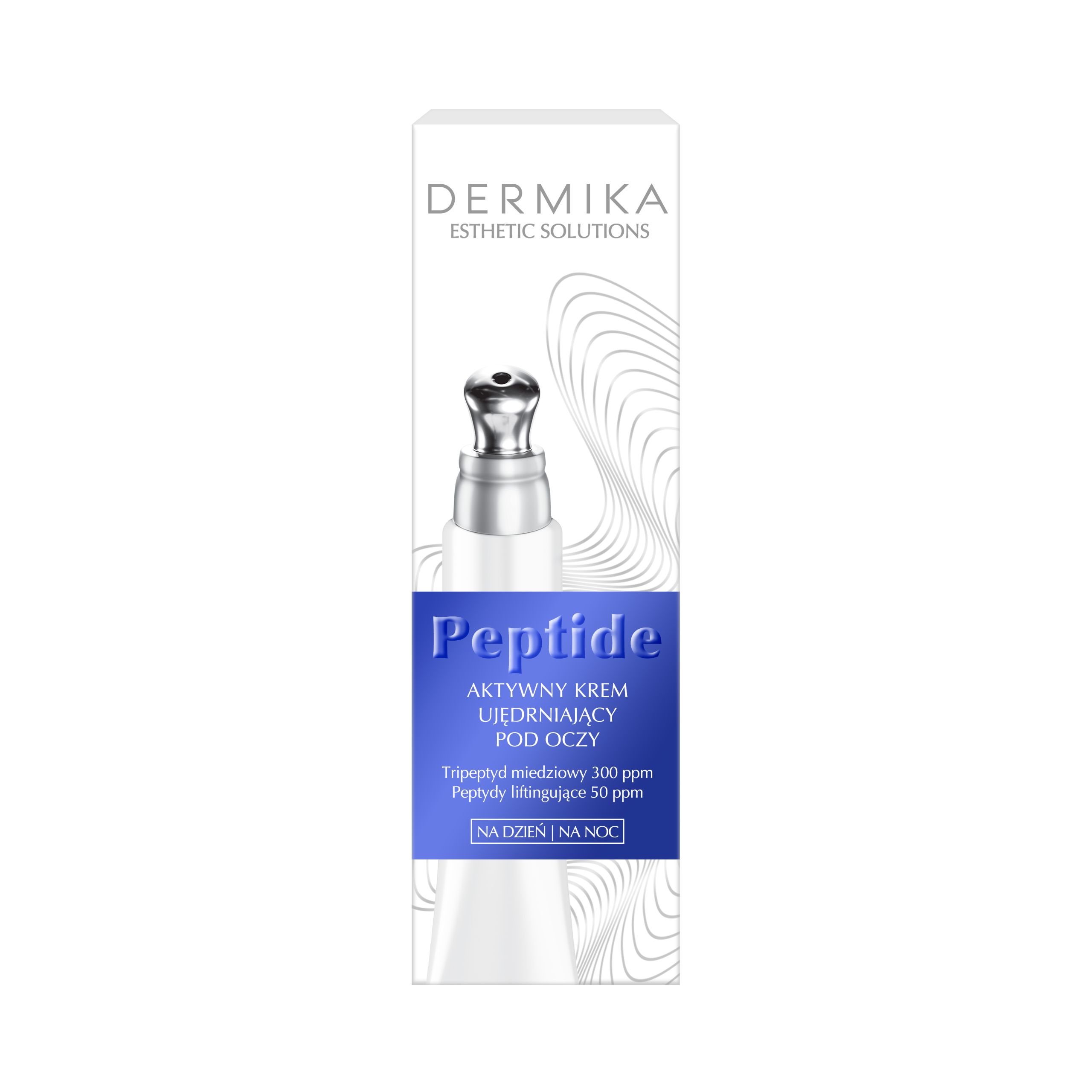 Крем для кожи вокруг глаз Dermika Esthetic Solutions укрепляющий, с медными пептидами, для зрелой кожи, 15 мл — фото 3