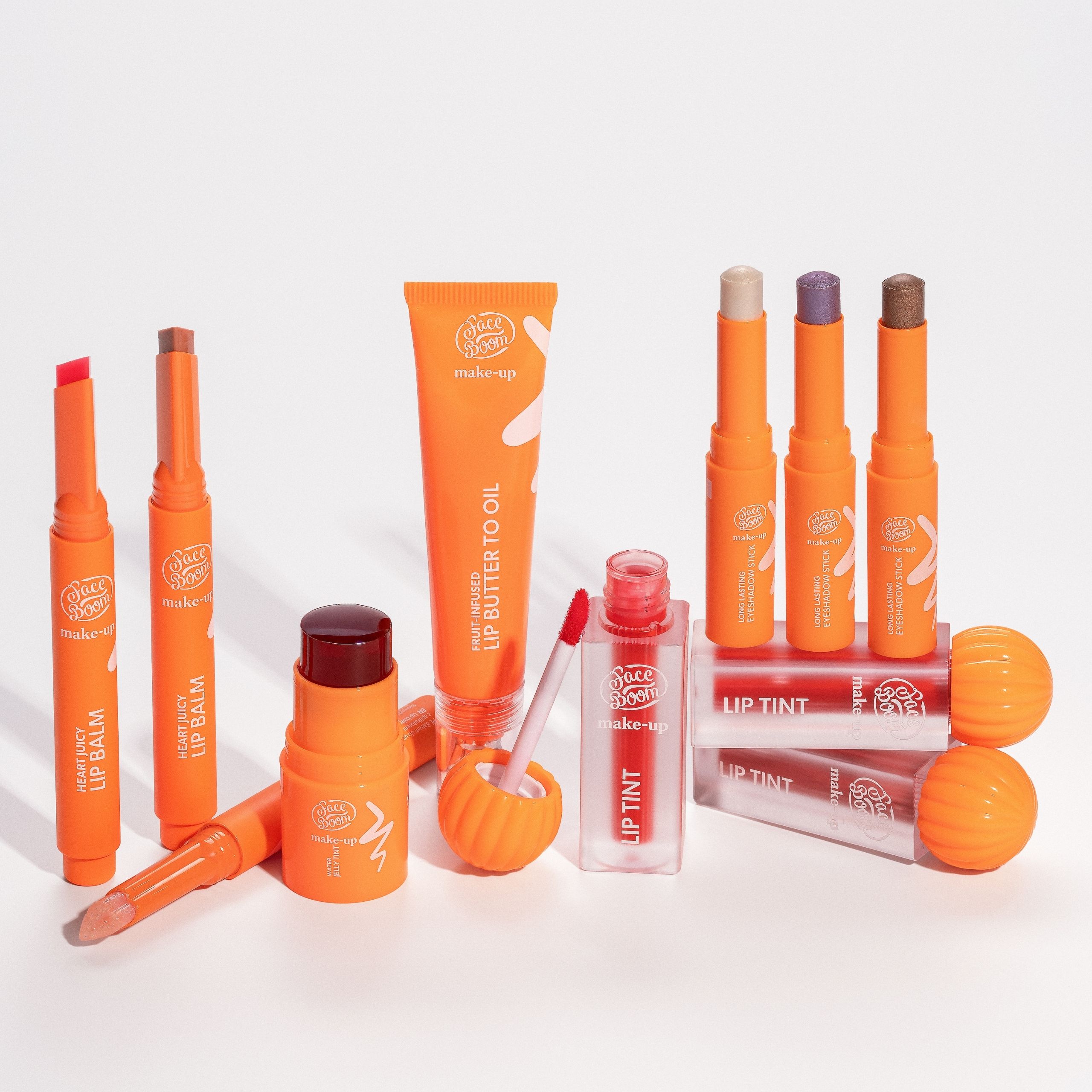 Тинт для губ FaceBoom Lip Tint стойкий, пигментированный, оттенок 02 Electric Red, 2 мл — фото 6