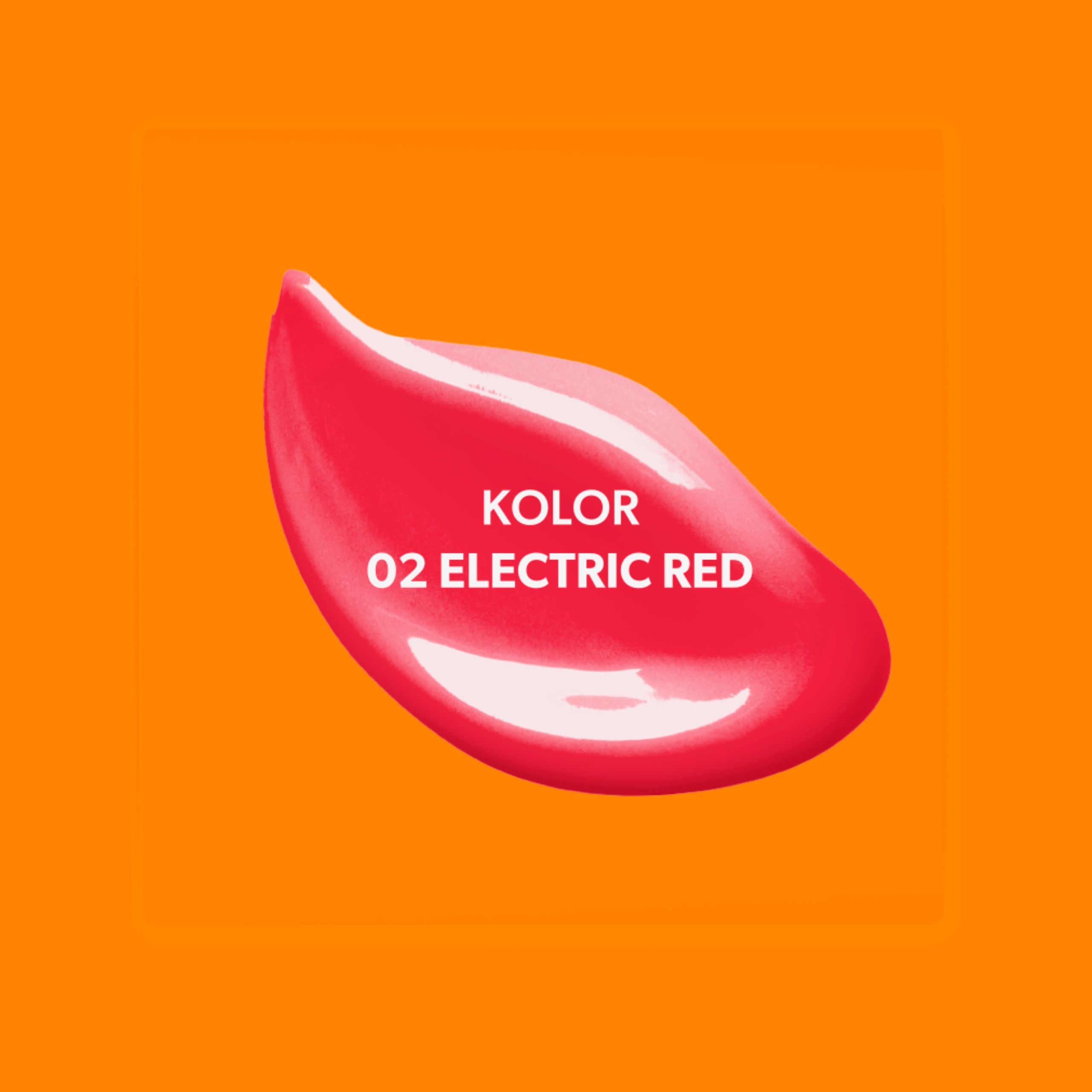 Тинт для губ FaceBoom Lip Tint стойкий, пигментированный, оттенок 02 Electric Red, 2 мл — фото 3