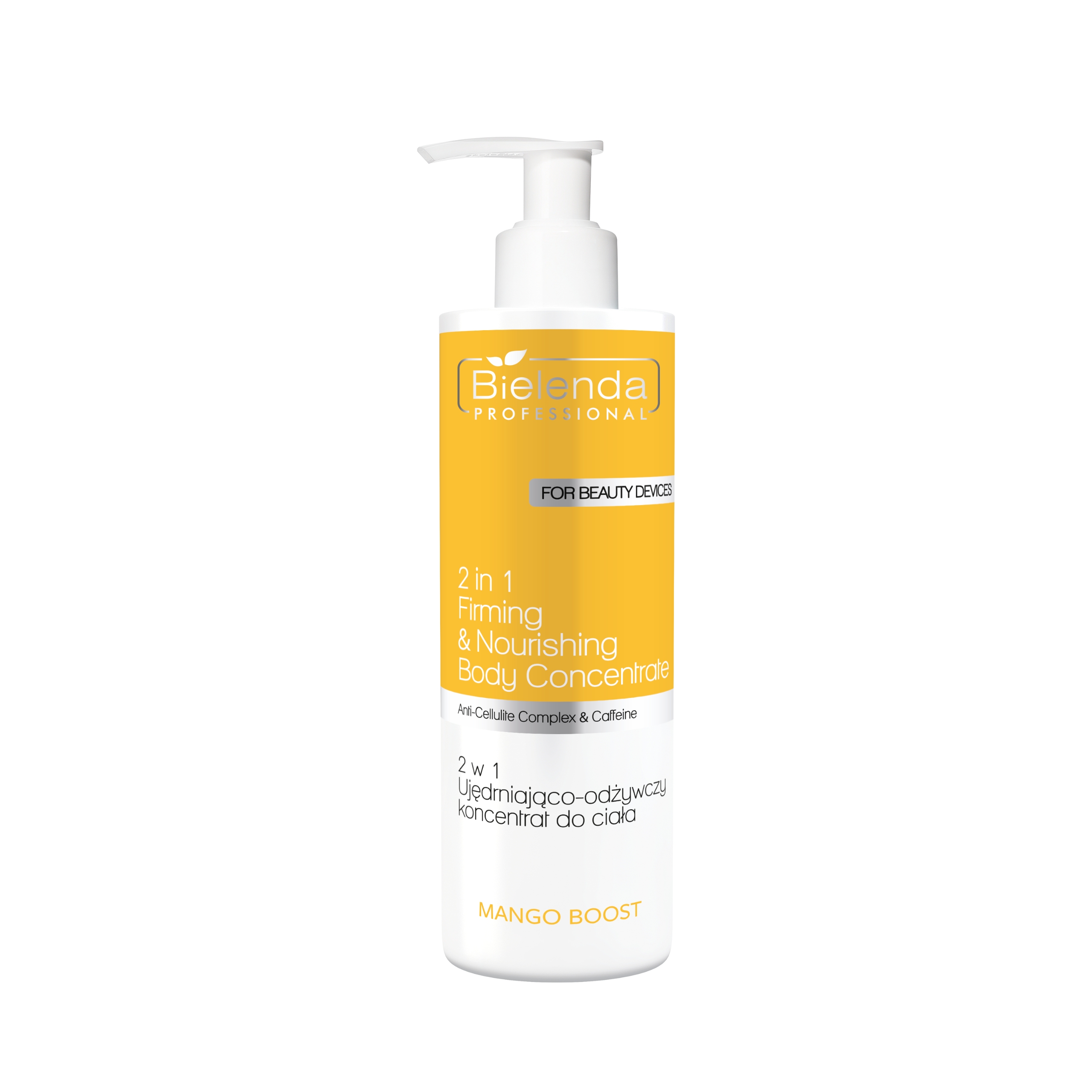 Концентрат для тела Bielenda Professional Mango Boost 2 в 1, укрепляющий и питательный