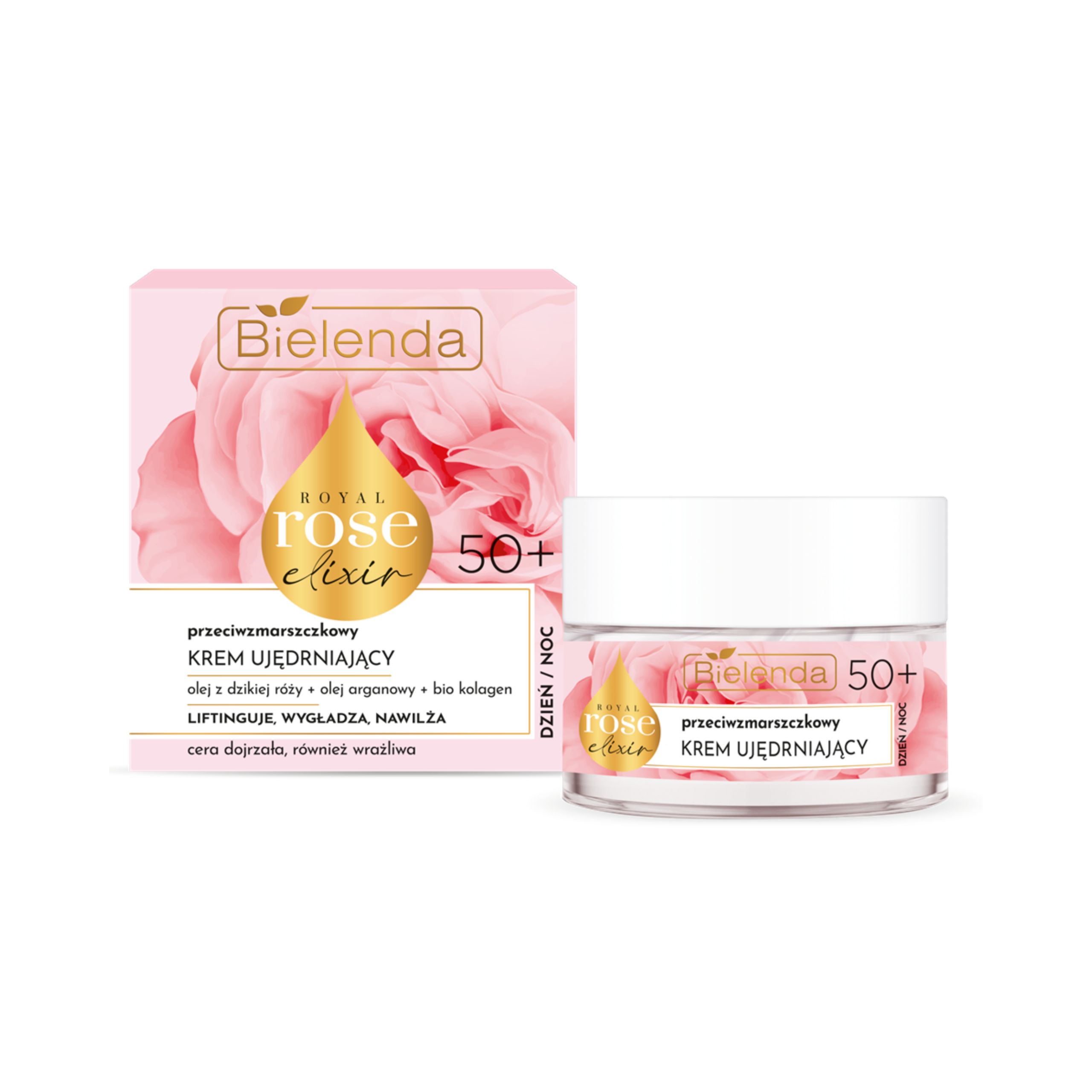 Przeciwzmarszczkowy krem ujędrniający 50+, 50 ml, Bielenda | House of ...