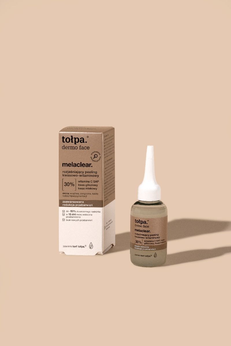 Пилинг для лица Tolpa Dermo Face Melaclear, кислотно-витаминный, осветляющий — фото 2