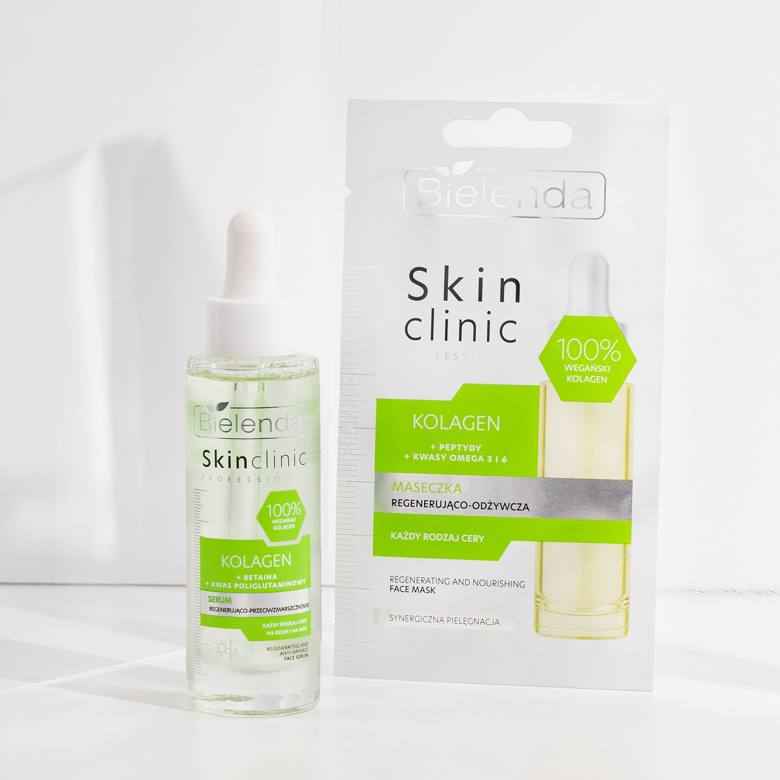 Сыворотка для лица Bielenda Skin Clinic Professional с коллагеном, против морщин, восстанавливающая — фото 2