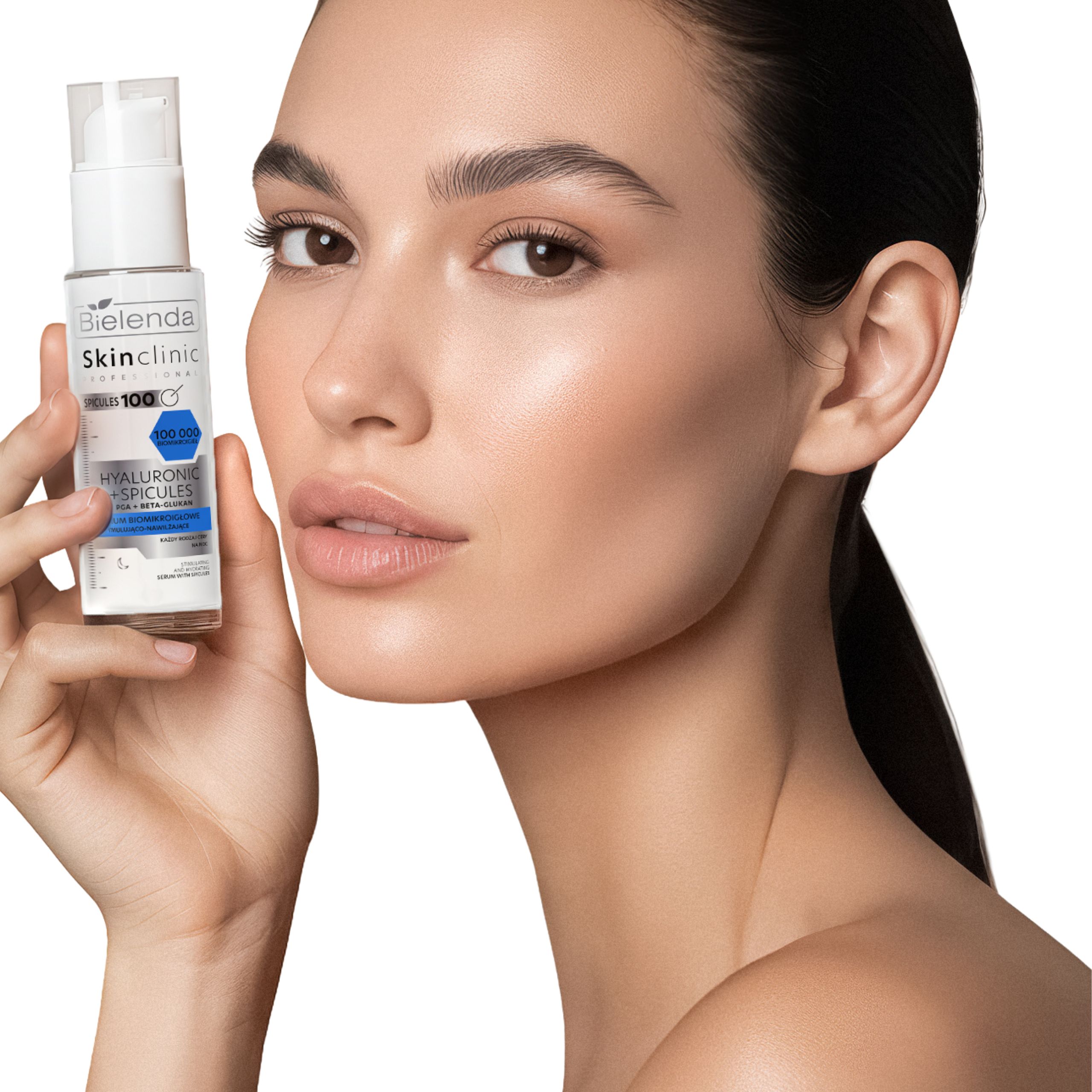 Сыворотка для лица Bielenda Skin Clinic Professional Hyaluronic 100 биомикроигольная, увлажняющая