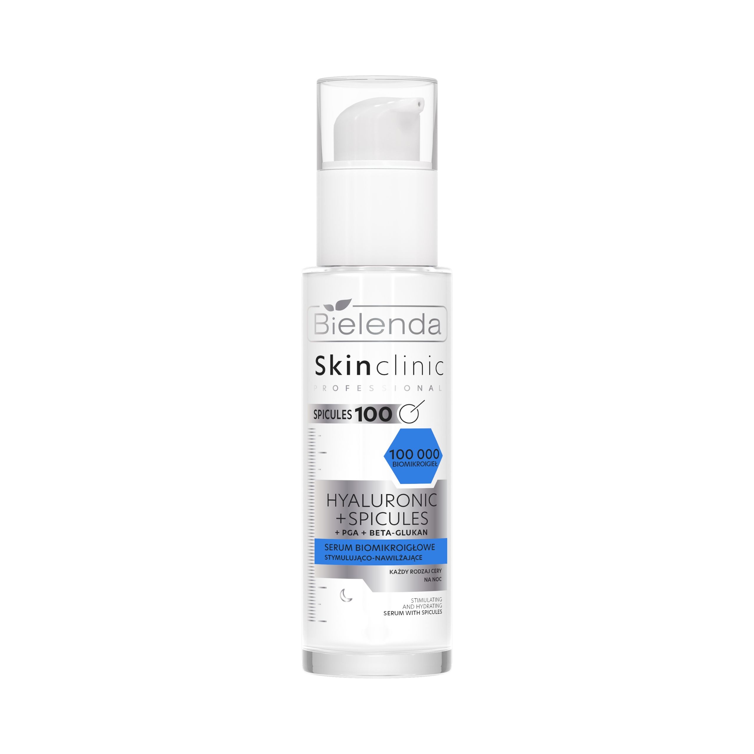 Сыворотка для лица Bielenda Skin Clinic Professional Hyaluronic 100 биомикроигольная, увлажняющая — фото 6