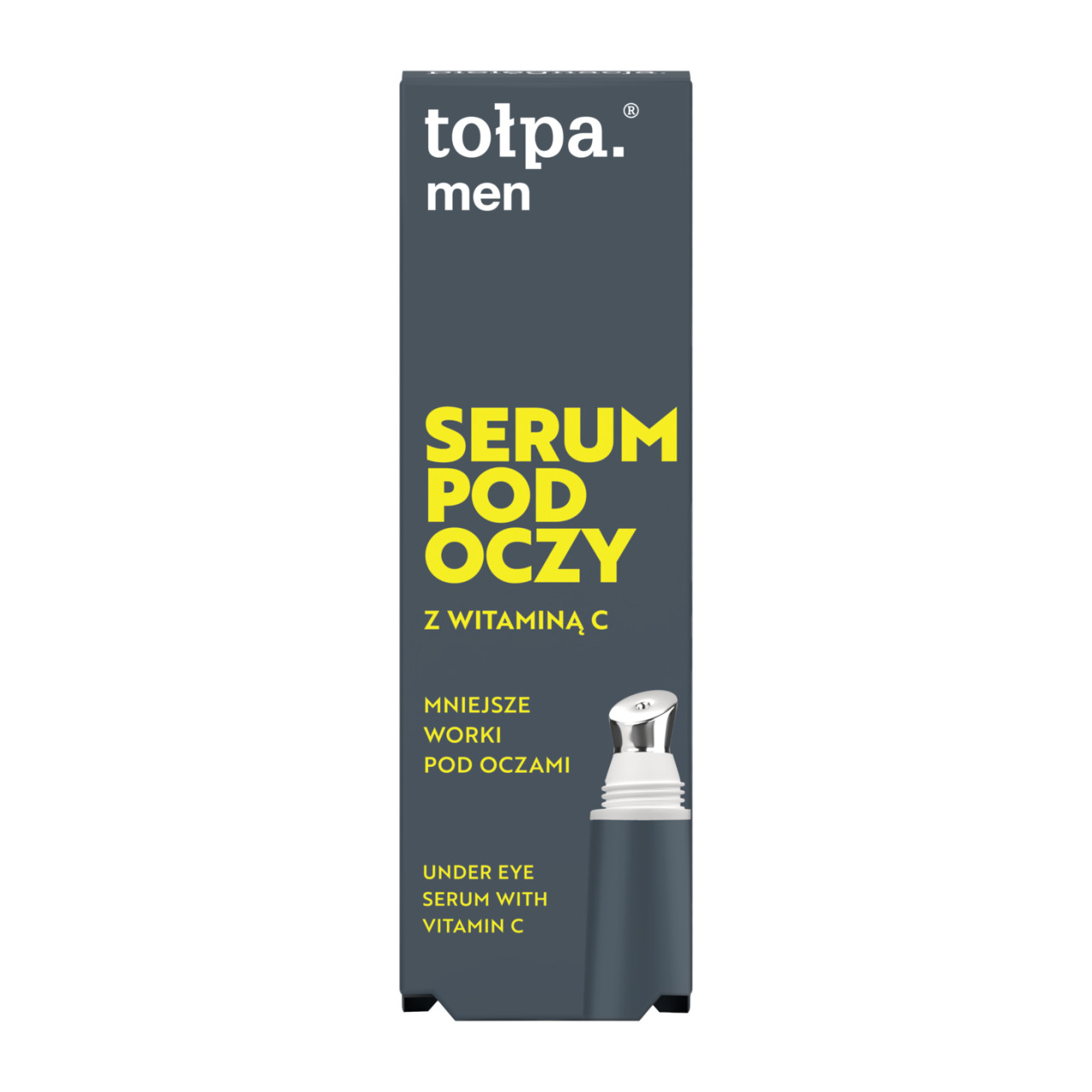 Сыворотка для кожи вокруг глаз Tolpa Men с витамином C, гелевая, для мужчин — фото 2