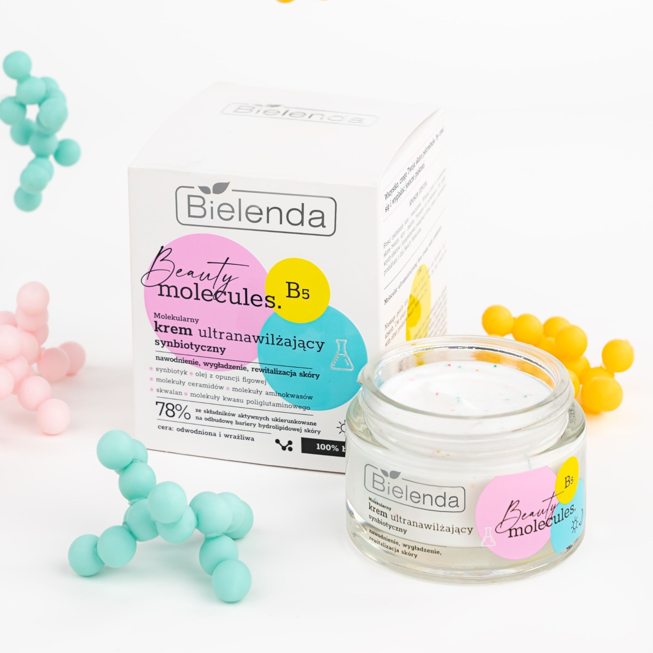 Набор для лица Bielenda Beauty Molecules: синбиотический крем и сыворотка — фото 3