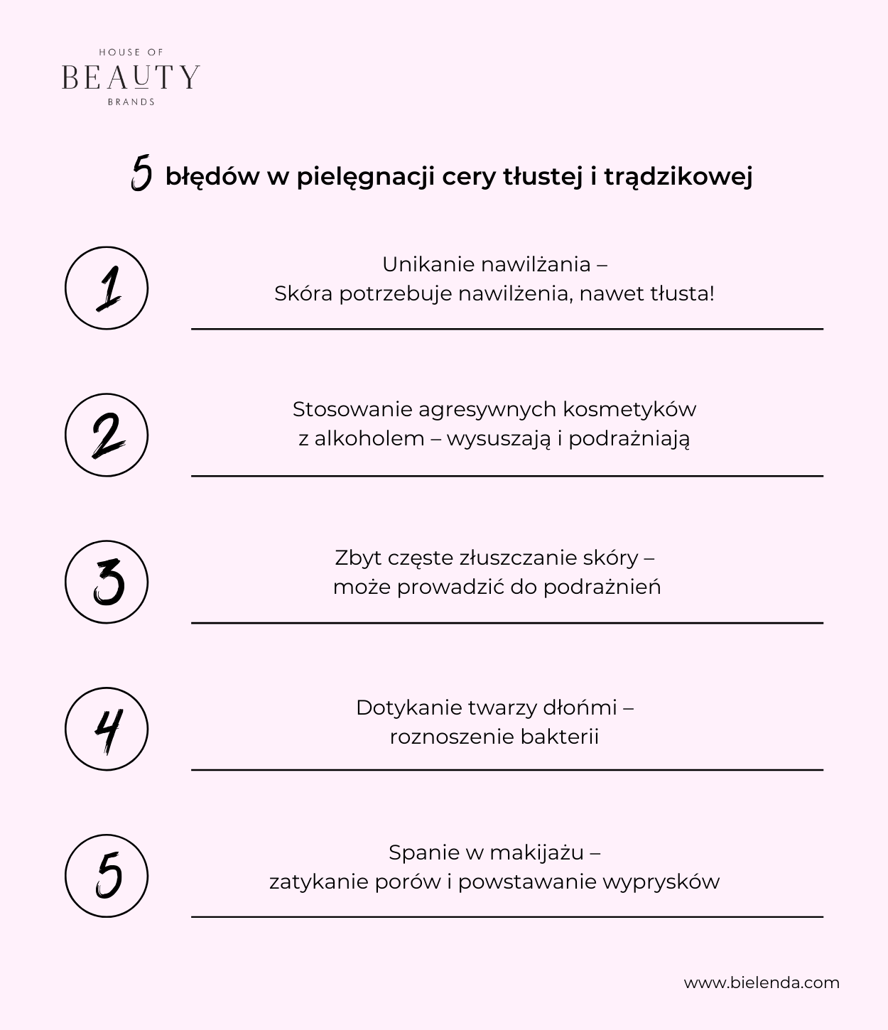 czego unikać w pielęgnacji cery trądzikowej i tłustej