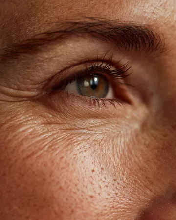 Zmarszczki pod oczami